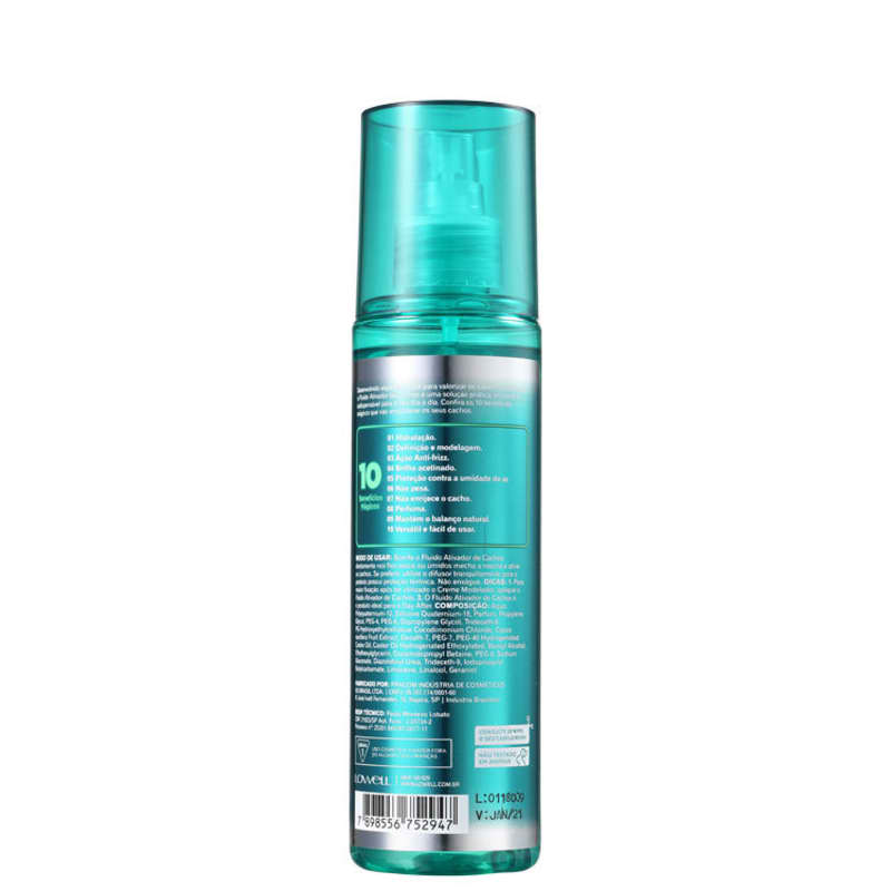 Lowell Cacho Mágico - Fluído Ativador de Cachos 200ml