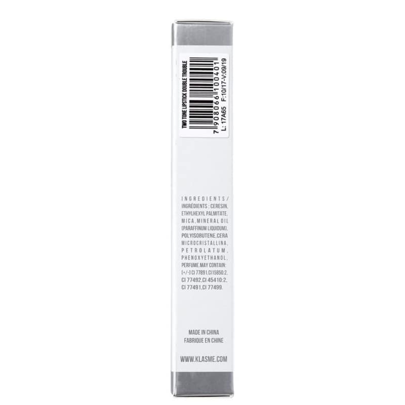 Batom Klasme Two Tone Double Bubble Matte 1,8g