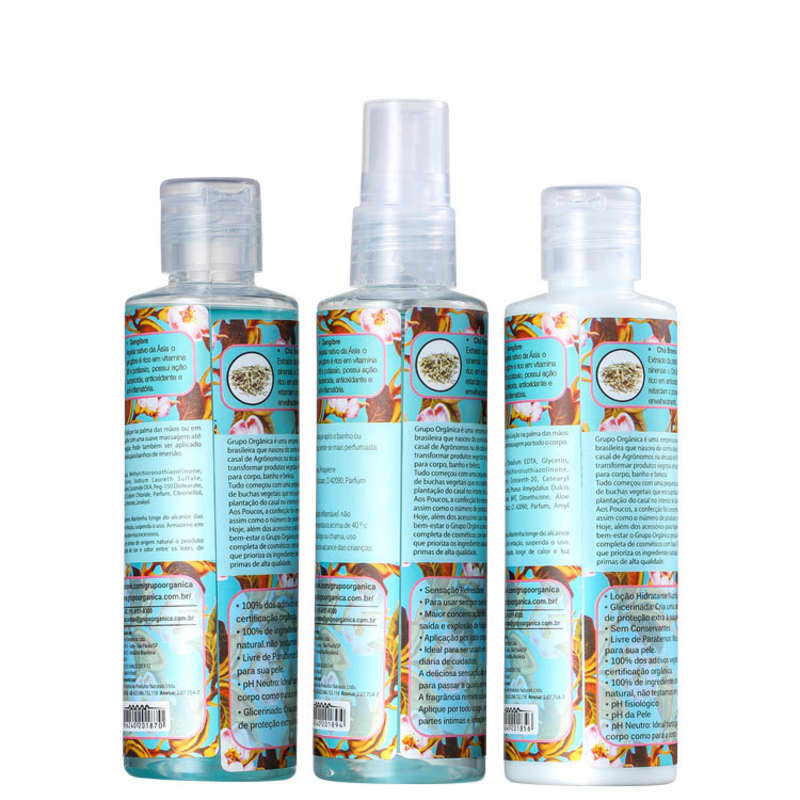 Kit Orgânica Chá Branco e Gengibre Trio (3 Produtos)