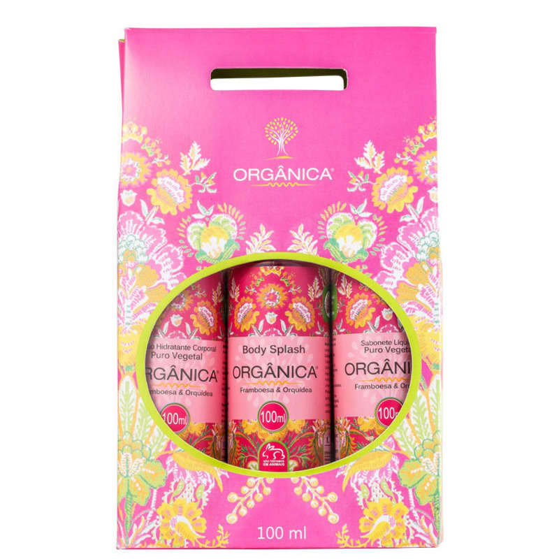 Kit Orgânica Framboesa e Orquídea Trio (3 Produtos)