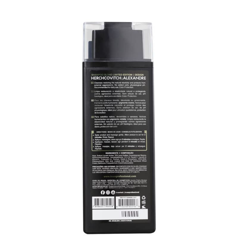 Truss Alexandre Herchcovitch Blond - Shampoo Desamarelador 300ml