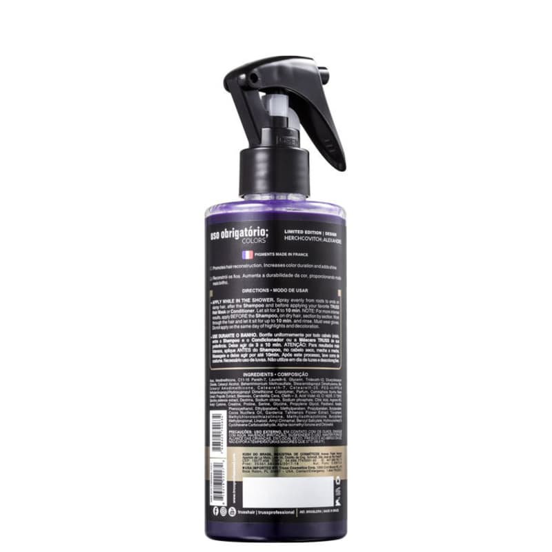 Truss Alexandre Herchcovitch Uso Obrigatório Blond Champagne - Tratamento Reconstrutor 260ml