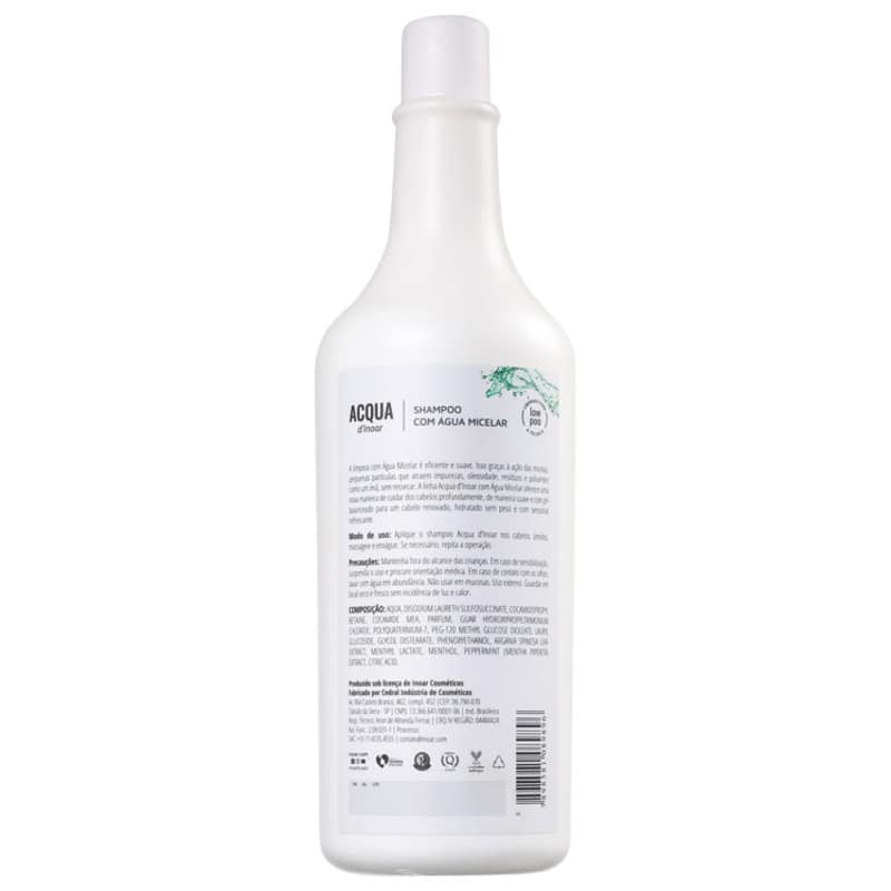 Shampoo Acqua d'Inoar Micelar 1000ml