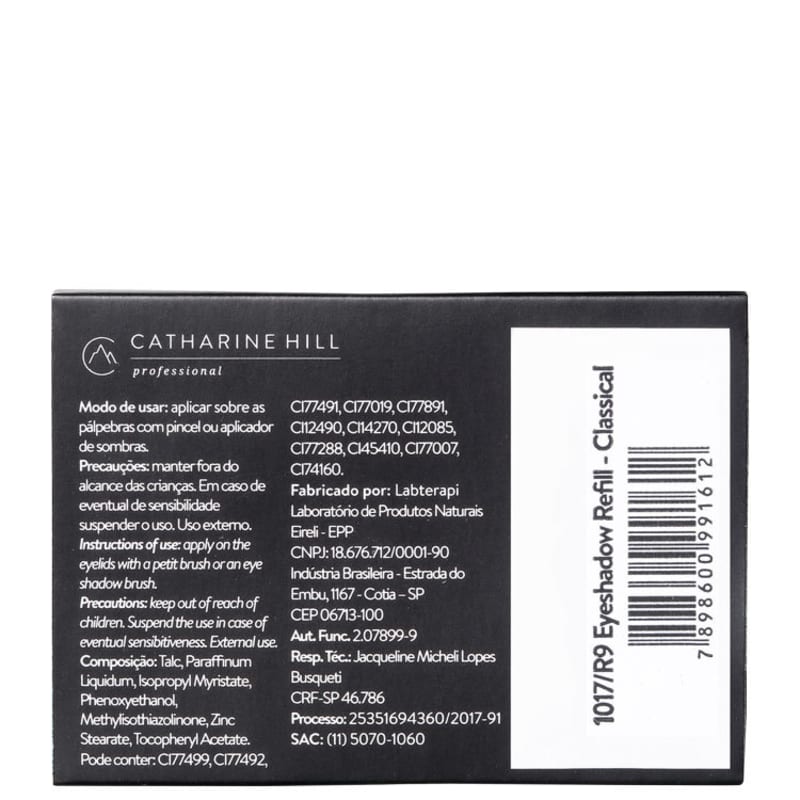 Catharine Hill Refill R9 Classical - Sombra Matte 2g