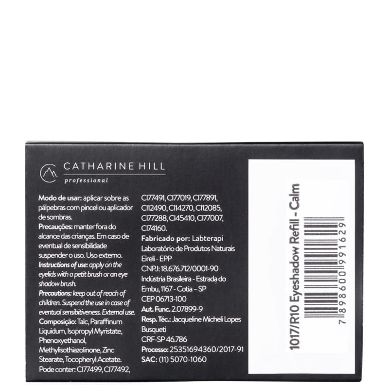 Catharine Hill Refill R10 Calm - Sombra Matte 2g
