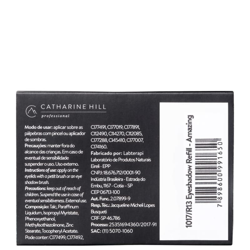 Catharine Hill Refill R13 Amazing - Sombra Cintilante 2g