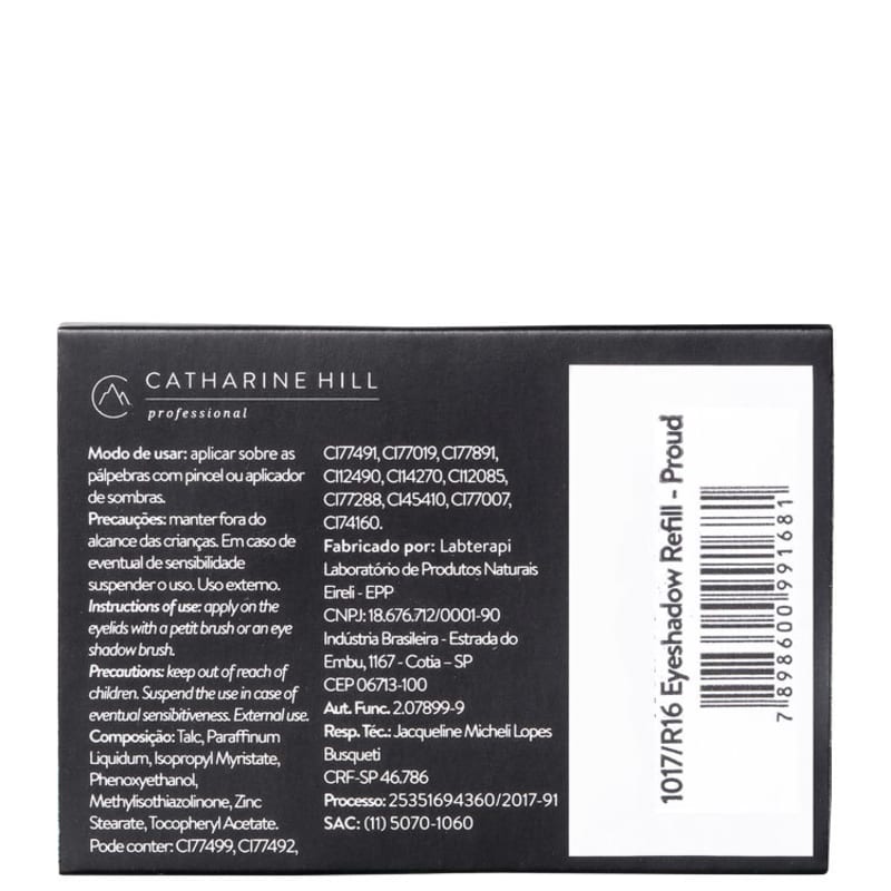 Catharine Hill Refill R16 Proud - Sombra Cintilante 2g