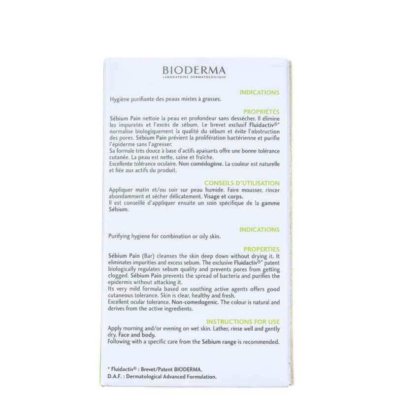 Bioderma Sebium - Sabonete em Barra Facial 100g