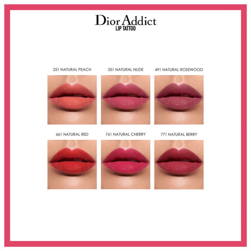 Dior Addict Lip Tattoo 251 Natural Peach - Batom Líquido 6ml