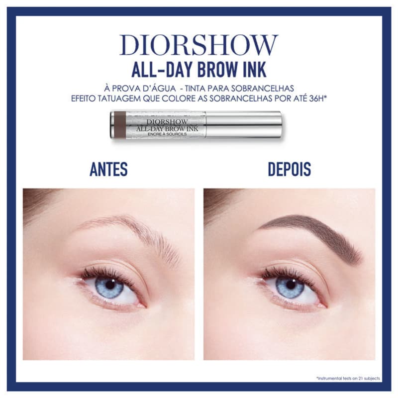 Dior Diorshow All-Day Brow Ink 021 Medium - Sombra para Sobrancelha 3,7ml
