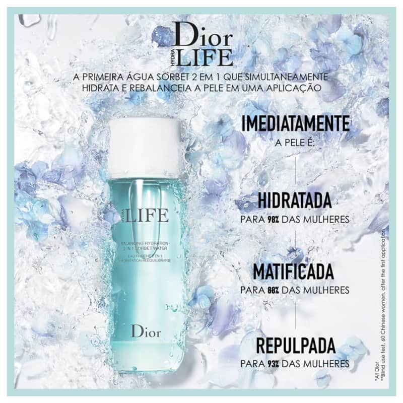 Dior Hydra Life Balancing Hydration 2 In 1 Sorbet Water - Tônico Facial 175ml