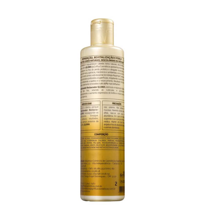 Griffus QLoira - Condicionador Restaurador 300ml