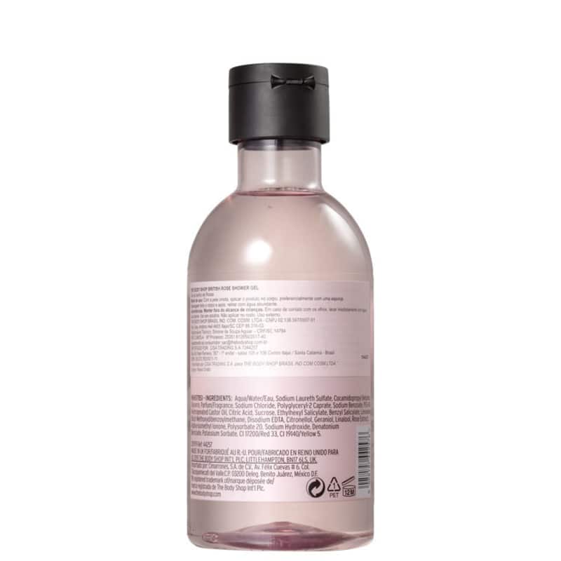 The Body Shop British Rose - Gel de Banho 250ml