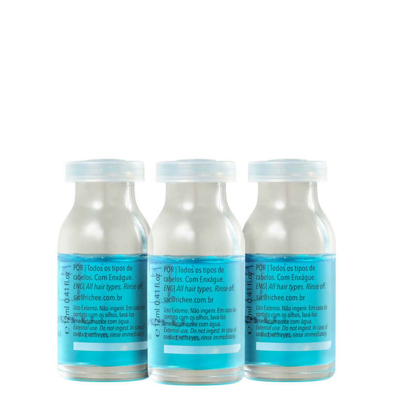 Richée Professional Richée You Power Dose Luminous Shine Trio - Ampolas Capilares 3x12ml