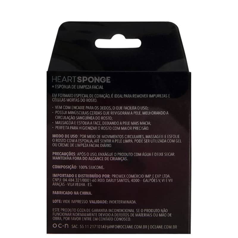 Océane Heart Pink - Esponja Facial