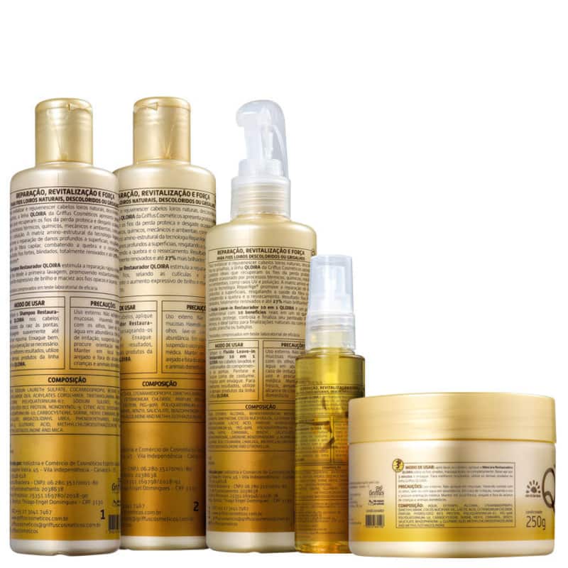 Kit Griffus QLoira Completo (5 Produtos)