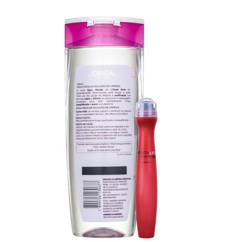 Kit L'Óreal Paris Revitaliza Olhos 3 (2 Produtos)