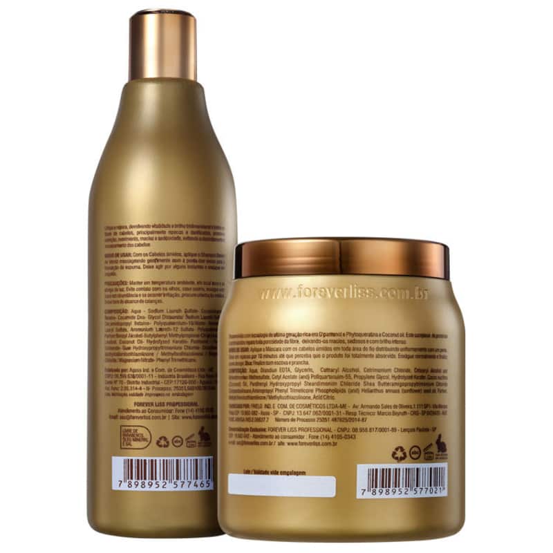 Kit de Tratamento Forever Liss Banho de Verniz (2 Produtos)