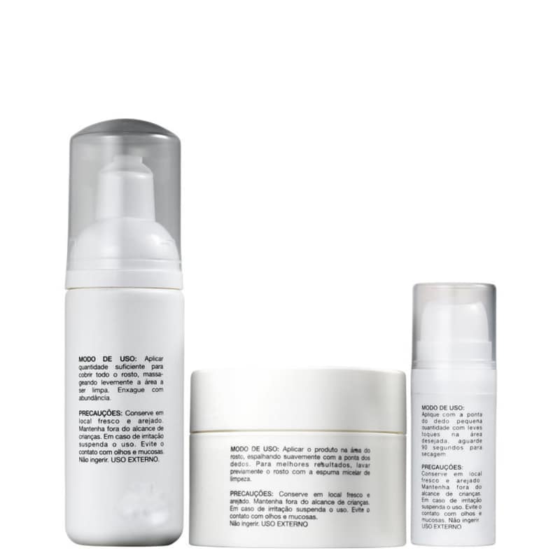 Kit Men.Skin Anti-Idade Trio (3 Produtos)