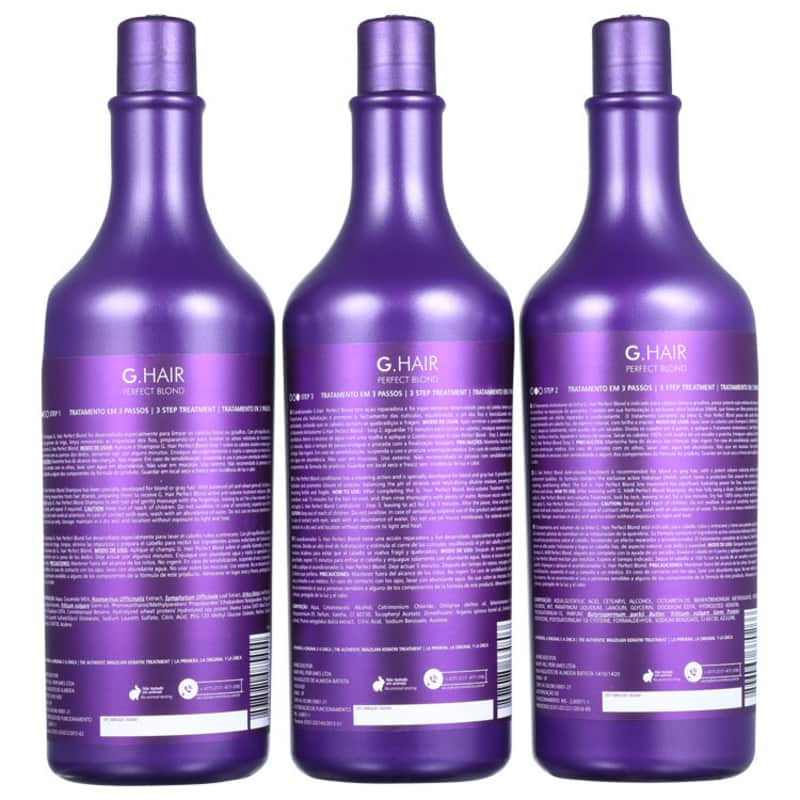 Kit G.Hair Perfect Blond Salon (3 Produtos)