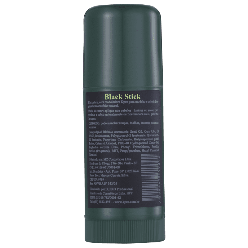 K.Pro Style Black Stick - Cera Tonalizante 40g