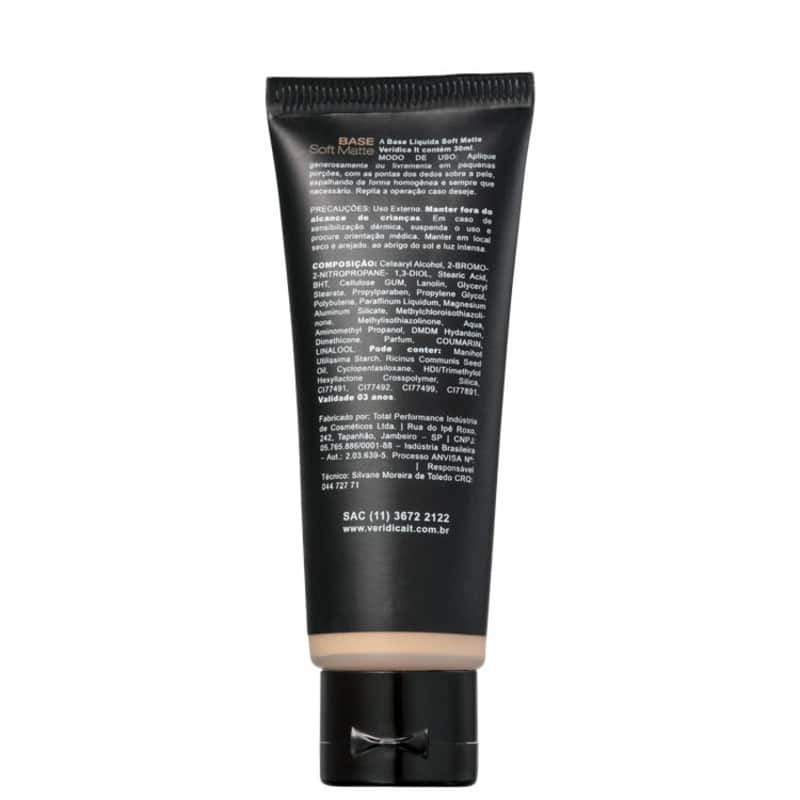 Verídica It Soft Matte 05 - Base Líquida 30ml