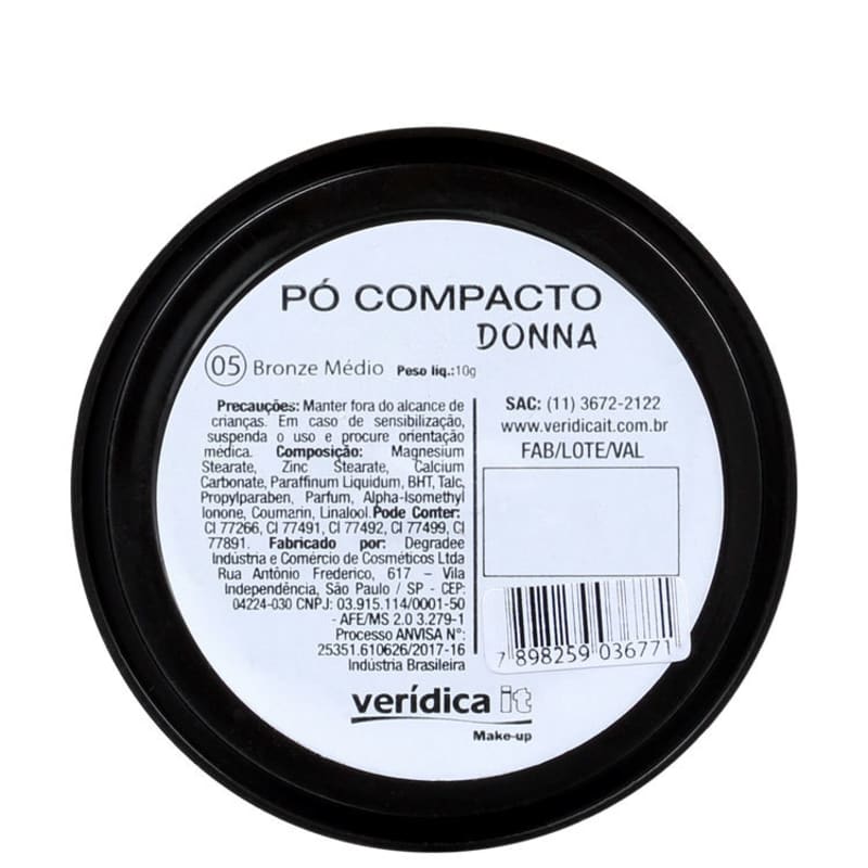 Verídica It Donna 05 - Pó Compacto 10g