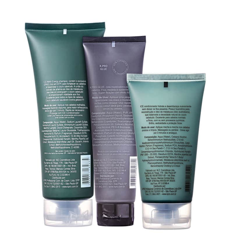 Kit K.Pró Ice Man Style 2 (3 Produtos)