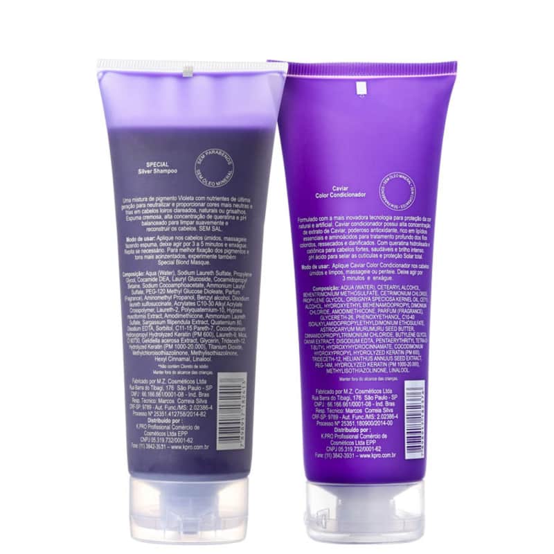 Kit K.Pro Caviar Silver (3 Produtos)