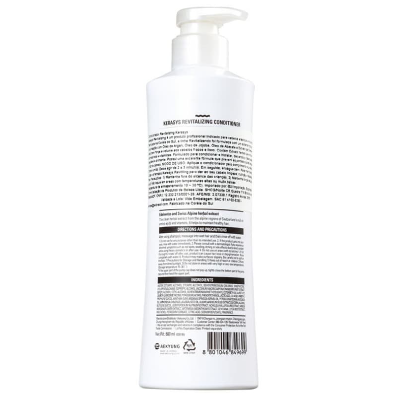 Kerasys Revitalizing - Condicionador 600ml