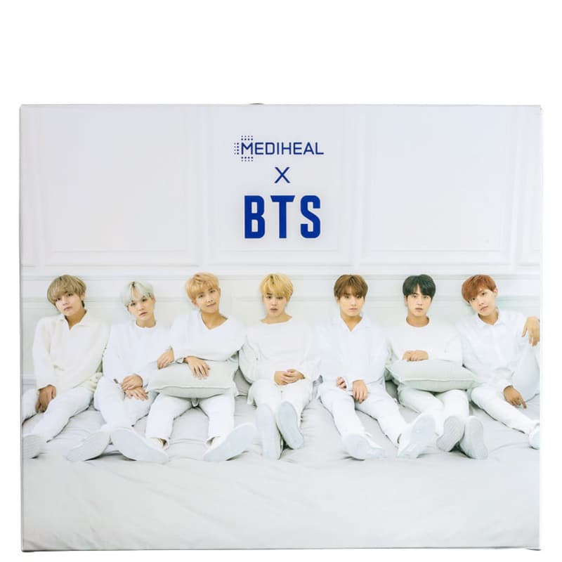 Kit Mediheal X BTS Moisturizing Care Special Set (10 Produtos + Cards)