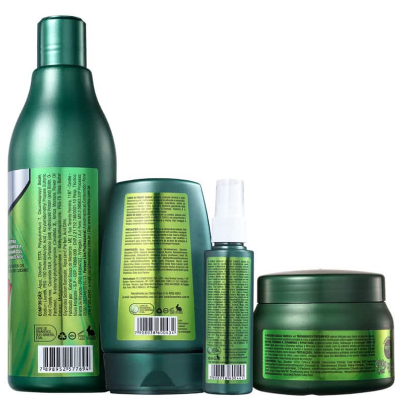 Kit Forever Liss Professional Cresce Cabelo Completo (4 Produtos)