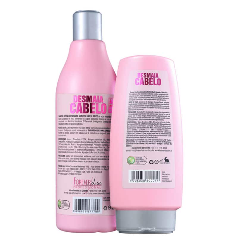 Kit Forever Liss Professional Desmaia Cabelo Duo (2 Produtos)