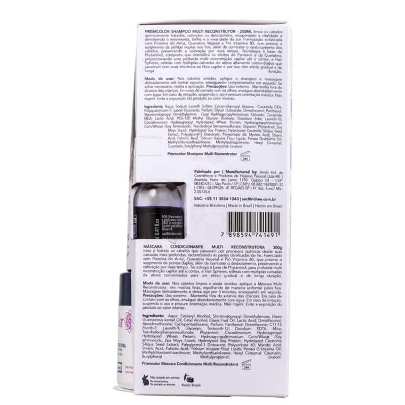 Kit Richée Prismcolor Anti Yellow (3 Produtos)