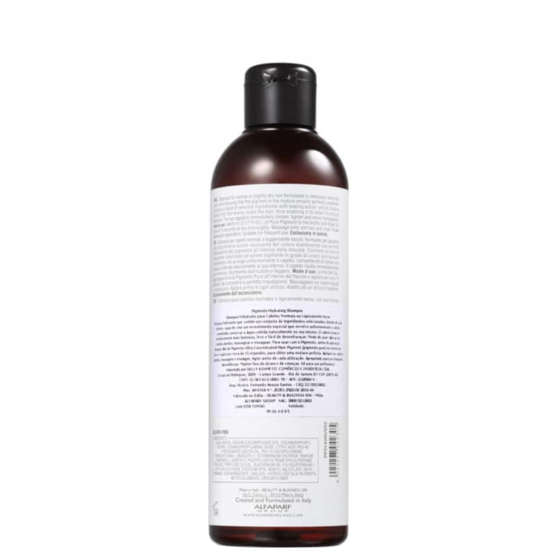 Alfaparf Pigments Care + Color Hydrating - Shampoo sem Sulfato 200ml