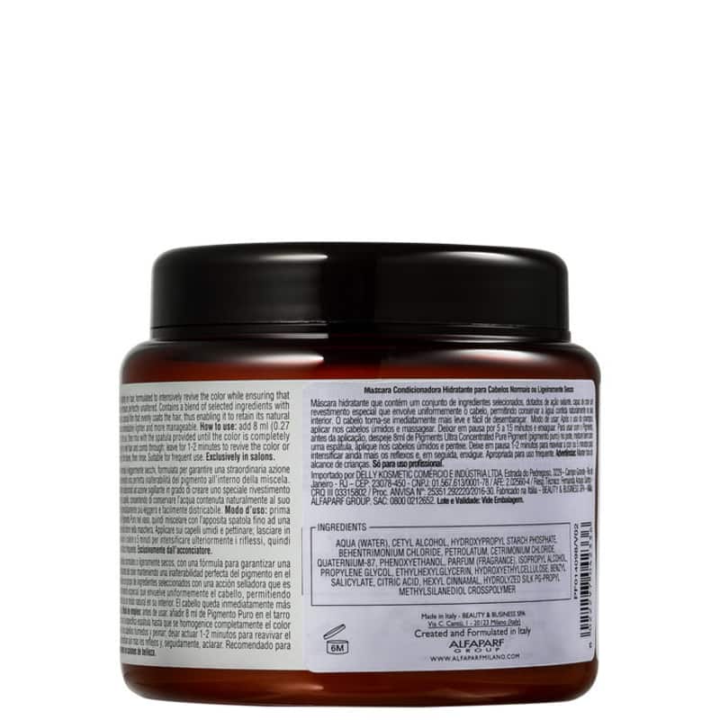 Alfaparf Pigments Care + Color Hydrating - Máscara Capilar 196g