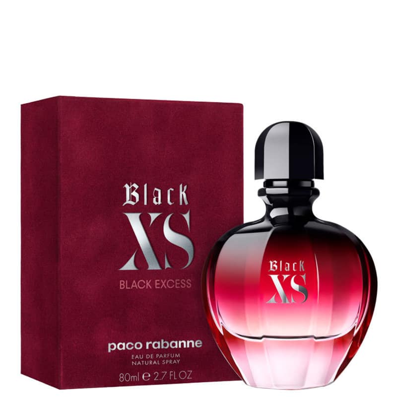 Black XS For Her Paco Rabanne Eau de Parfum - Perfume Feminino 80ml