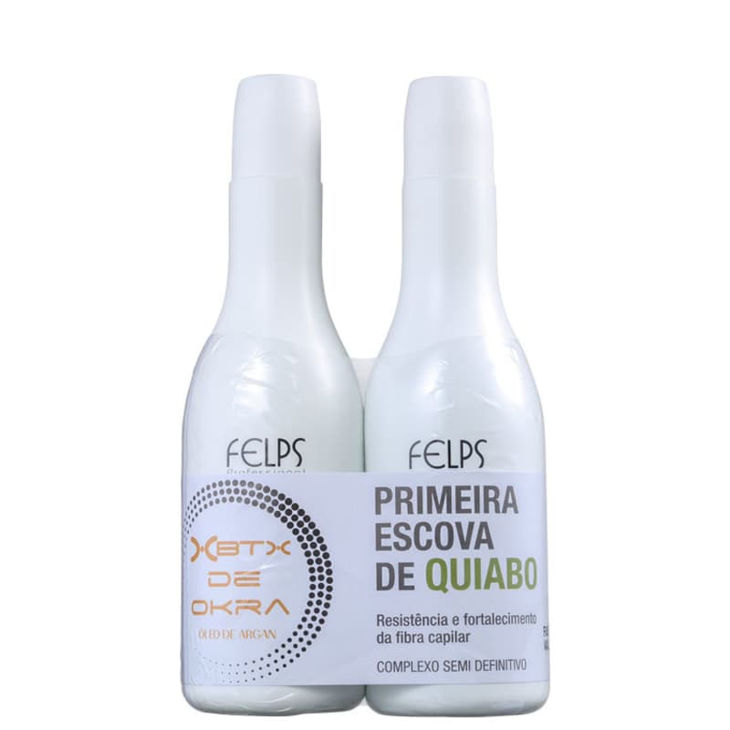 Kit Felps Profissional XBTX de Okra (2 Produtos)