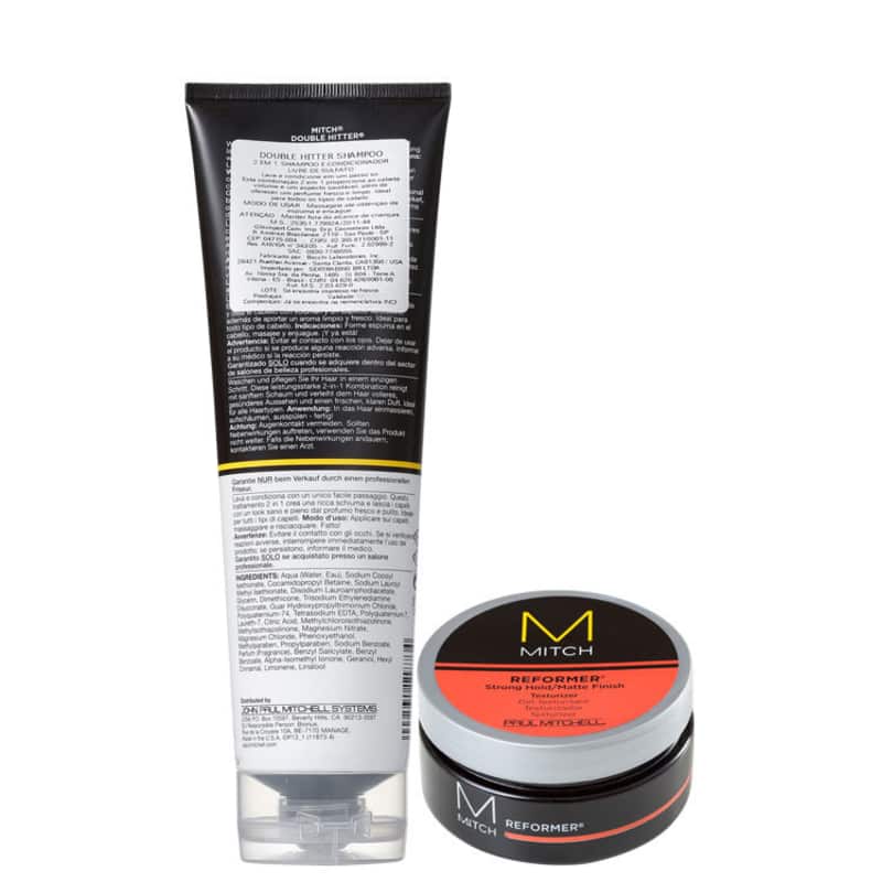 Kit Paul Mitchell Mitch Hitter Reformer (2 Produtos)