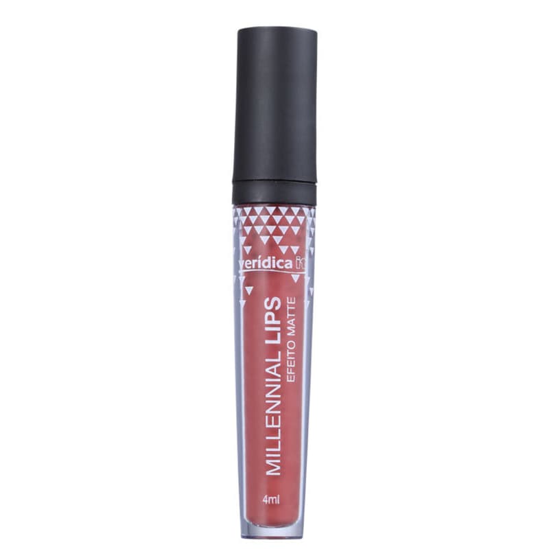 Verídica It Millennial Lips Felicidade - Batom Líquido Matte 4ml