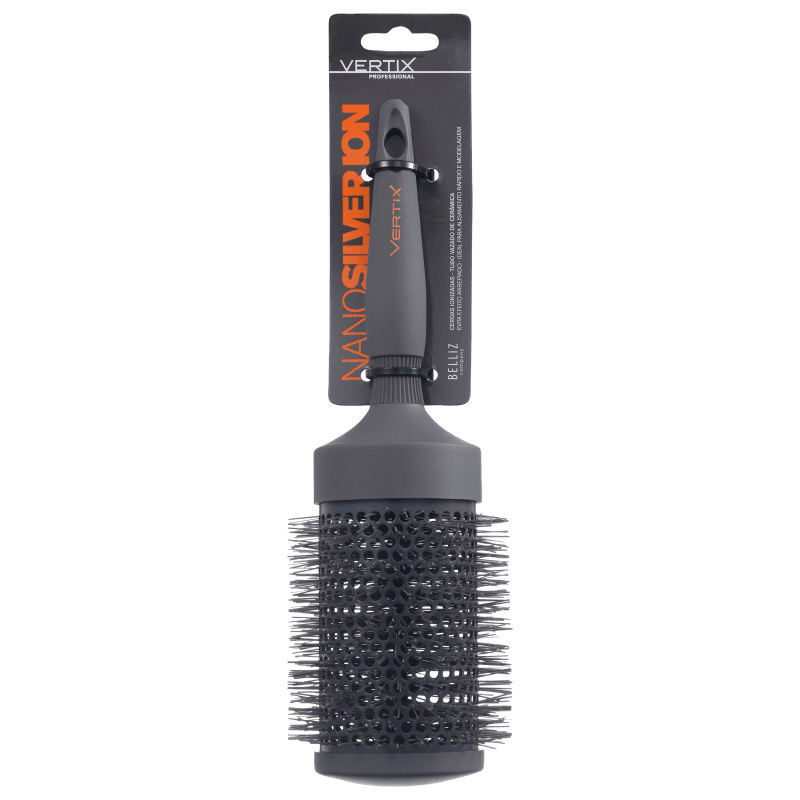 Vertix Nano Silver Hot Íon Vazada - Escova Térmica 65mm