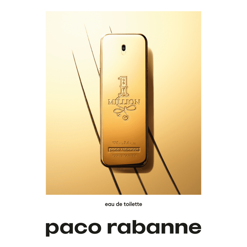 1 Million Paco Rabanne Eau de Toilette - Perfume Masculino 100ml
