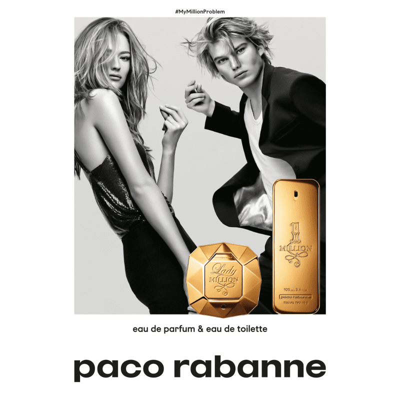 1 Million Paco Rabanne Eau de Toilette - Perfume Masculino 100ml