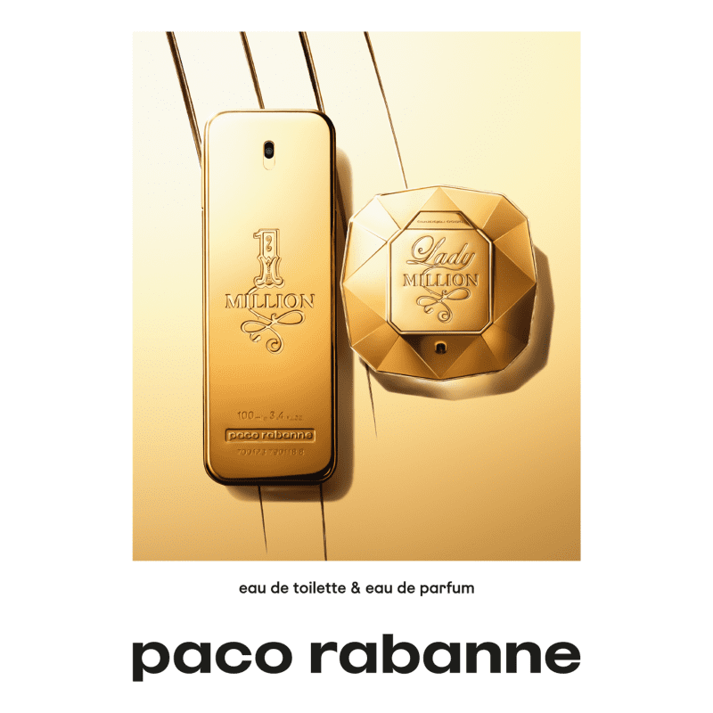 1 Million Paco Rabanne Eau de Toilette - Perfume Masculino 100ml