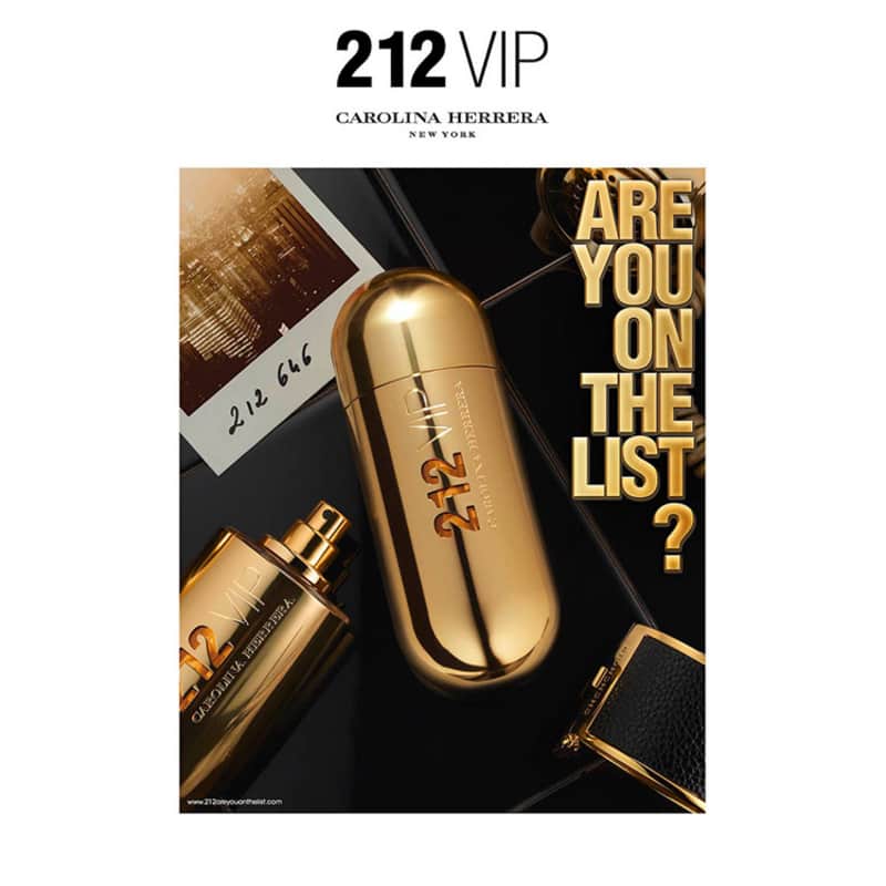 212 VIP Carolina Herrera Eau de Parfum - Perfume Feminino 30ml