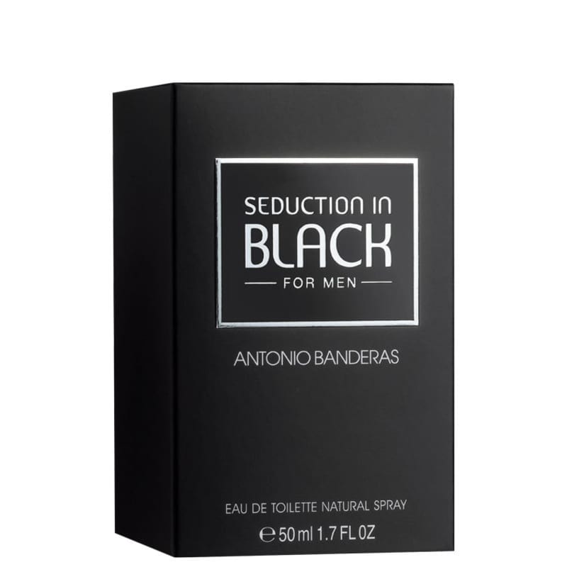 Seduction in Black Antonio Banderas Eau de Toilette - Perfume Masculino 50ml