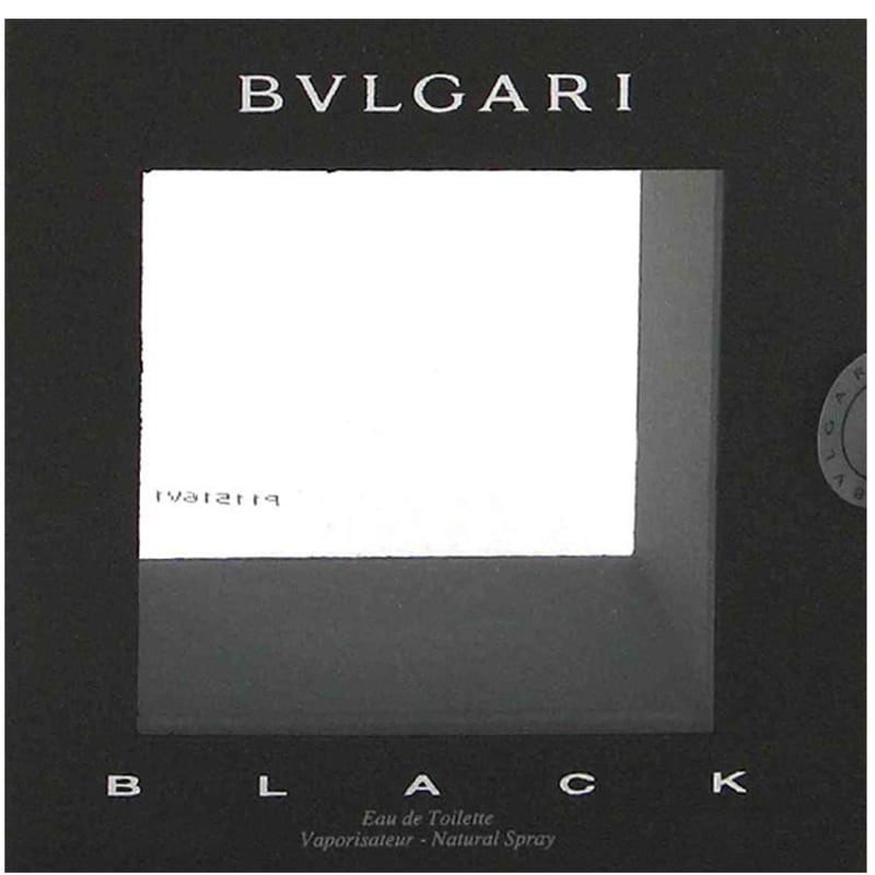 Bvlgari Black Eau de Toilette - Perfume Unissex 40ml