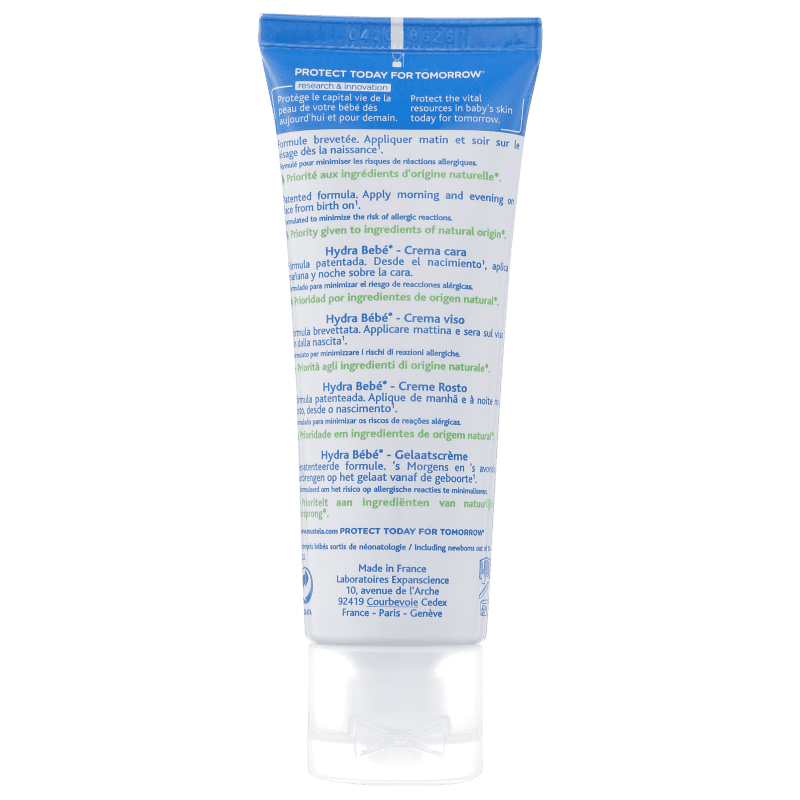 Mustela Bébé Hydrabebê - Leite Hidratante Facial 40ml