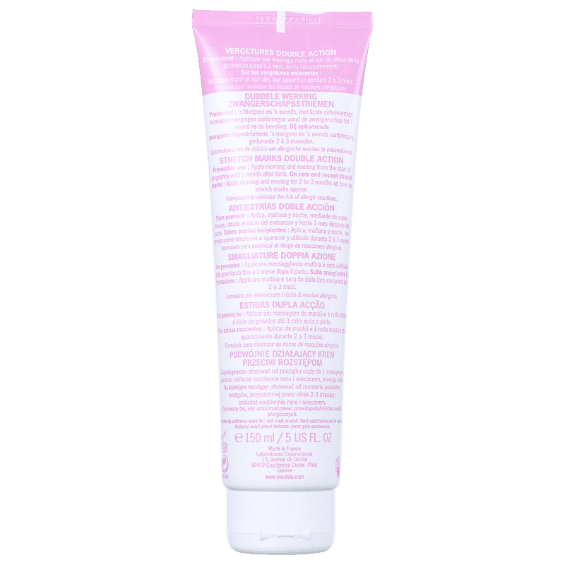 Mustela 9 Mois Vergetures Double Action - Creme para Estrias 150ml
