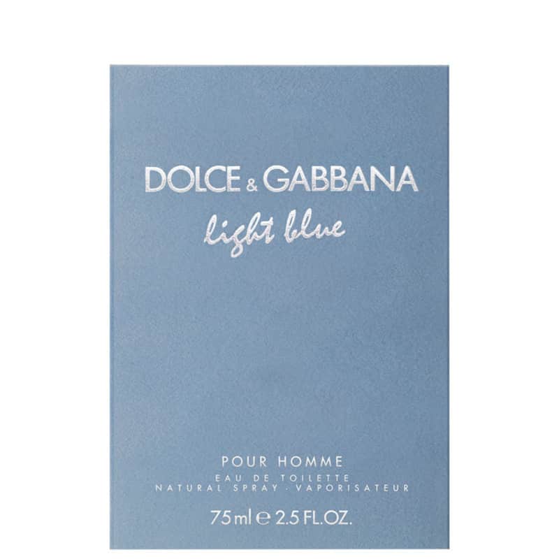 Light Blue Pour Homme Dolce & Gabbana Eau de Toilette - Perfume Masculino 75ml